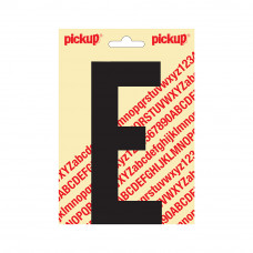 PLAKLETTER NOBEL 150 MM ZWART E