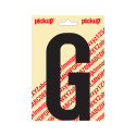 PLAKLETTER NOBEL 150 MM ZWART G