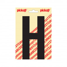 PLAKLETTER NOBEL 150 MM ZWART H