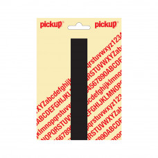 PLAKLETTER NOBEL 150 MM ZWART I
