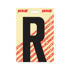 PLAKLETTER NOBEL 150 MM ZWART R
