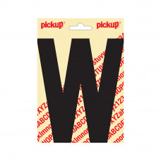 PLAKLETTER NOBEL 150 MM ZWART W