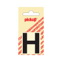 PLAKLETTER HELVETICA 40 MM ZWART H