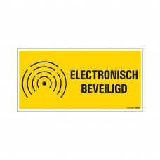 BORD ELECTRONISCH BEVEILIGD 150X300 MM