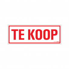 BORD TE KOOP 330X120 MM