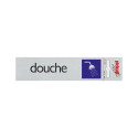 BORD ALULOOK DOUCHE 165X44 MM ZELFKLEVEND