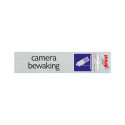 BORD ALULOOK CAMERABEWAKING 165X44 MM ZELFKLEVEND