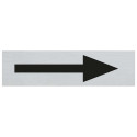BORD ALULOOK PIJL 165X44 MM ZELFKLEVEND