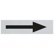 BORD ALULOOK PIJL 165X44 MM ZELFKLEVEND