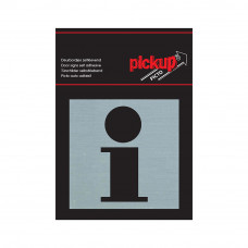 BORD ALULOOK INFORMATIE 80X80 MM ZELFKLEVEND