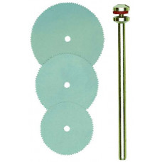 METAALZAAGBLADEN 3 ST.(? 16, 19, 22 MM) + HOUDER