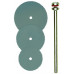 METAALZAAGBLADEN 3 ST.(? 16, 19, 22 MM) + HOUDER