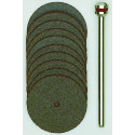 SET DOORSLIJPSCHIJVEN ? 22 MM, 10 ST. + HOUDER