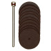 SET DOORSLIJPSCHIJVEN ? 22 MM, 10 ST. + HOUDER