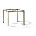 SIEGER ONDERSTEL TAFEL PROGAMMA 90 X 90 CM HOOGTE 74 CM CHAMPAGNE