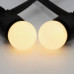 LED KOGELLAMP E27 MELKWIT WARM WIT 1W