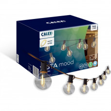 CALEX VISTA OUTDOOR PARTY STRING 45M E12 0.3W 39LM 2700K 12V ZWART