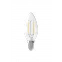 CALEX LED FULL GLASS FILAMENT CANDLE-LAMP 220-240V 2,0W 200LM E14 B35, OP=OP