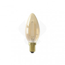 CALEX LED KAARSLAMP GOUD 2W 136LM 2100K E14 OP=OP CALEX LED KAARSLAMP GOUD 2W 136LM 2100K E14 OP=OP