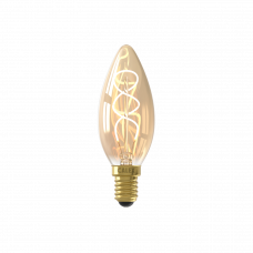 CALEX KAARS GOUD FLEX FILAMENT 2.5W 136LM 2100K E14 DIMB. OP=OP CALEX KAARS GOUD FLEX FILAMENT 2.5W 136LM 2100K E14 DIMB. OP=OP