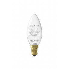 CALEX PEARL LED KAARSLAMP 220-240V 1,0W E14 B35, 20-LEDS 1800K OP=OP CALEX PEARL LED KAARSLAMP 220-240V 1,0W E14 B35, 20-LEDS 1800K OP=OP
