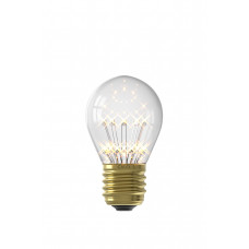 CALEX PEARL LED KOGELLAMP 220-240V 0,9W E27 P45, 14-LEDS 1800K OP=OP CALEX PEARL LED KOGELLAMP 220-240V 0,9W E27 P45, 14-LEDS 1800K OP=OP