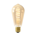 CALEX RUSTIEK ST64 GOUD FLEX FILAMENT 220-240V 5.5W 470LM 2100K E27 3-STEP DIMMING