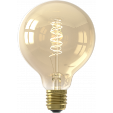 CALEX GLOBE G95 GOUD FLEX FILAMENT 220-240V 5.5W 470LM 2100K E27 3-STEP DIMMING CALEX GLOBE G95 GOUD FLEX FILAMENT 220-240V 5.5W 470LM 2100K E27 3-STEP DIMMING