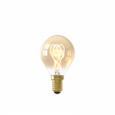 CALEX KOGEL P45 GOUD 2.5W 136LM 2100K E14 DIMBAAR MET LED DIMMER CALEX KOGEL P45 GOUD 2.5W 136LM 2100K E14 DIMBAAR MET LED DIMMER