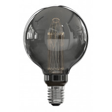 CALEX LED GLASFIBER GLOBE LAMP G95 220-240V 3.5W 40LM 2000K TITANIUM E CALEX LED GLASFIBER GLOBE LAMP G95 220-240V 3.5W 40LM 2000K TITANIUM E
