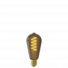 CALEX RUSTIEK ST64 NATURAL FLEX FILAMENT 220-240V 4W 100LM 1800K E27 DIMBAAR MET LED DIMMER CALEX RUSTIEK ST64 NATURAL FLEX FILAMENT 220-240V 4W 100LM 1800K E27 DIMBAAR MET LED DIMMER