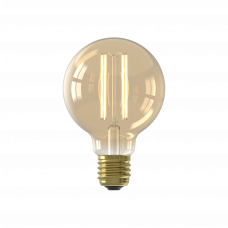CALEX LED VOLGLAS LANGFILAMENT GLOBELAMP 220-240V 3.5W 250LM E27 G80, CALEX LED VOLGLAS LANGFILAMENT GLOBELAMP 220-240V 3.5W 250LM E27 G80,