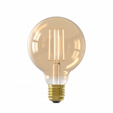 CALEX GOUD STRAIGHT FILAMENT 4.5W 470LM 2100K E27 DIMBAAR MET LED DIMMER CALEX GOUD STRAIGHT FILAMENT 4.5W 470LM 2100K E27 DIMBAAR MET LED DIMMER