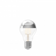 CALEX KOPSPIEGEL A60 CHROME STRAIGHT FILAMENT 220-240V 4.5W 470LM 2700K E27 DIMBAAR MET LED DIMMER CALEX KOPSPIEGEL A60 CHROME STRAIGHT FILAMENT 220-240V 4.5W 470LM 2700K E27 DIMBAAR MET LED DIMMER