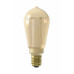 CALEX LED GLASSFIBER RUSTIC LAMP 220-240V 3,5W 100LM E27 ST64, GOUD 18