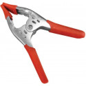 METALEN ZEILKLEM 150MM PRO HOGE GRIJPKRACHT, ANTISLIP HANDGREEP, DUURZAME VEERKLEM, 80MM BEKOPENING