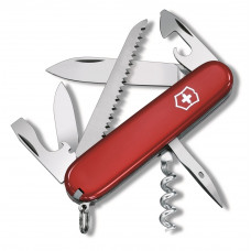 ZAKMES, VICTORINOX, SWISSARMY, CAMPER, 13FUNCT., ROOD ZAKMES, VICTORINOX, SWISSARMY, CAMPER, 13FUNCT., ROOD
