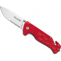 BLACK FOX RED ACTION RESCUE KNIFE G-10