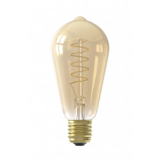 CALEX LED FULL GLASS FLEX FILAMENT RUSTIK LAMP 220-240V 4W 200LM E27 S