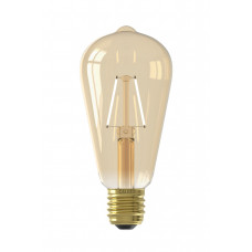 CALEX LED FULL GLASS FILAMENT RUSTIC LAMP 220-240V 2W 130LM E27 ST64,