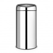 TOUCH BIN AFVALEMMER 2X20L BRILLIANT STEEL