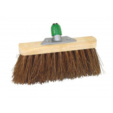 STRAATBEZEM BASSINE STALKS 30CM MET STEELHOUDER FSC100% STRAATBEZEM BASSINE STALKS 30CM MET STEELHOUDER FSC100%