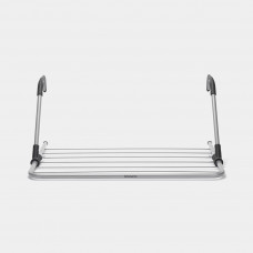 HANGEND DROOGREK 4,5 METER METALLIC GREY HANGEND DROOGREK 4,5 METER METALLIC GREY