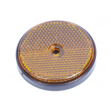 REFLECTOR Ø ORANJE OPSCHROEFBAAR Ø61 REFLECTOR Ø ORANJE OPSCHROEFBAAR Ø61