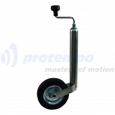 STEUNWIEL Ø48MM 200X50MM STALEN VELG STEUNWIEL Ø48MM 200X50MM STALEN VELG