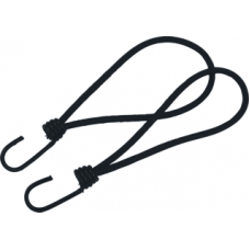 KONVOX SPANNER MET SPINHAAK 25CM 6MM KOORD ZWART, SET ã 2 ST