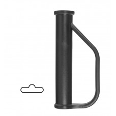 VEILIGHEIDSHANDVAT 25 MM ZWART (SET VERPAKT)