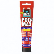 BISON POLY MAX® HIGH TACK EXPRESS WIT TUBE 165G NL/FR