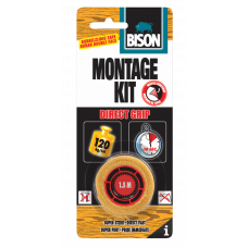BISON MONTAGEKIT DIRECT GRIP TAPE KAART 1.5 M X 19 MM NL/FR
