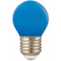CALEX LED BALL-LAMP 240V 1W 12LM E27 BLUE